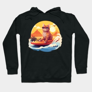 Summer Full Of Surfing - Cat Lovers Edition Hoodie